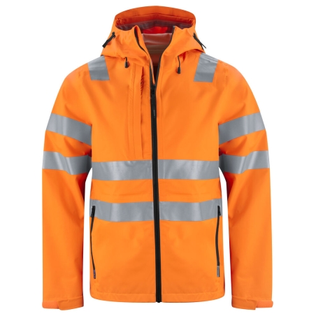6450 VESTE SOFTSHELL CAPUCHE - EN ISO 20471 CLASSE 3/2 - EN343 3/3/X