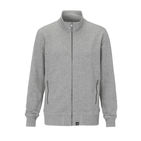 SWEATSHIRT FULL ZIP MAN - CERTIFIÉ GOTS