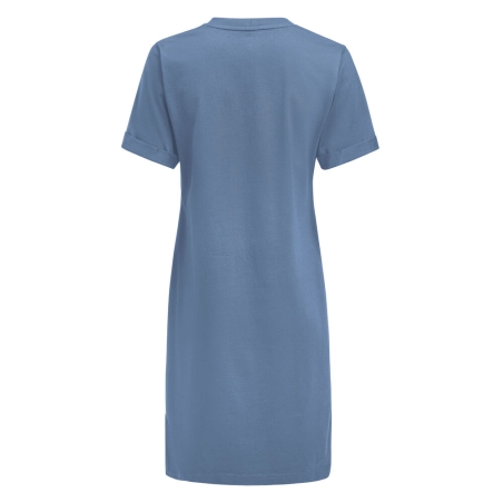 American T-shirt Dress Robe Femme