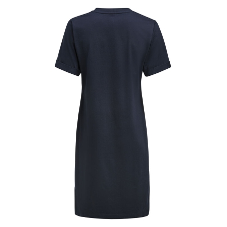 American T-shirt Dress Robe Femme