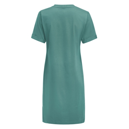 American T-shirt Dress Robe Femme