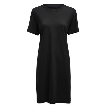 American T-shirt Dress Robe Femme