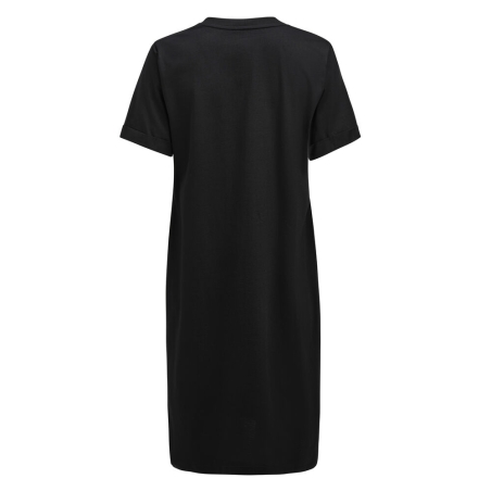American T-shirt Dress Robe Femme