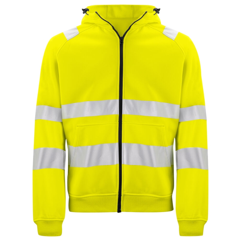 6132 SWEATSHIRT FULL ZIP CAPUCHE - EN ISO 20471 CLASSE 3