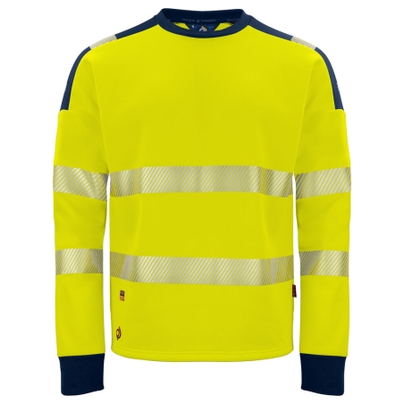 6108 SWEATSHIRT COL ROND EN ISO 20471 CLASSE 3/2