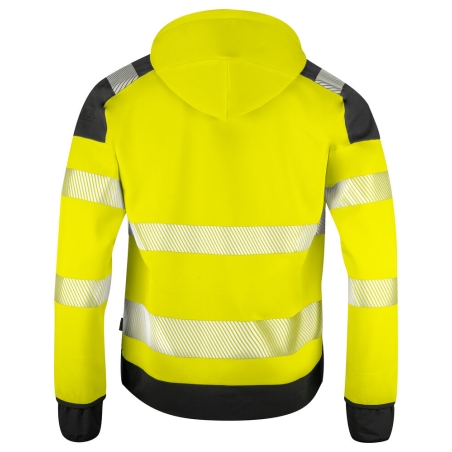 6110 SWEATSHIRT FULL ZIP CAPUCHE - EN ISO 20471 CLASSE 3/2