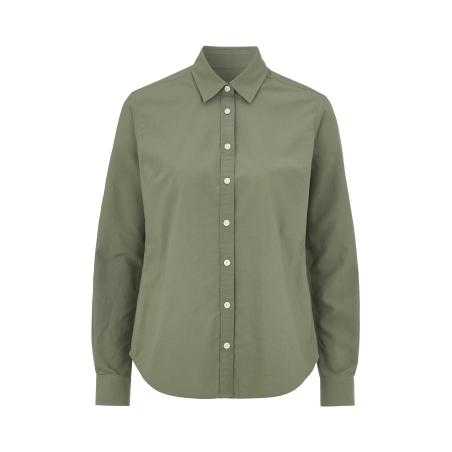 Chemise Oxford Femme Certifié Gots