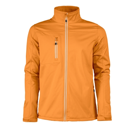 Vert Veste Softshell Hommes