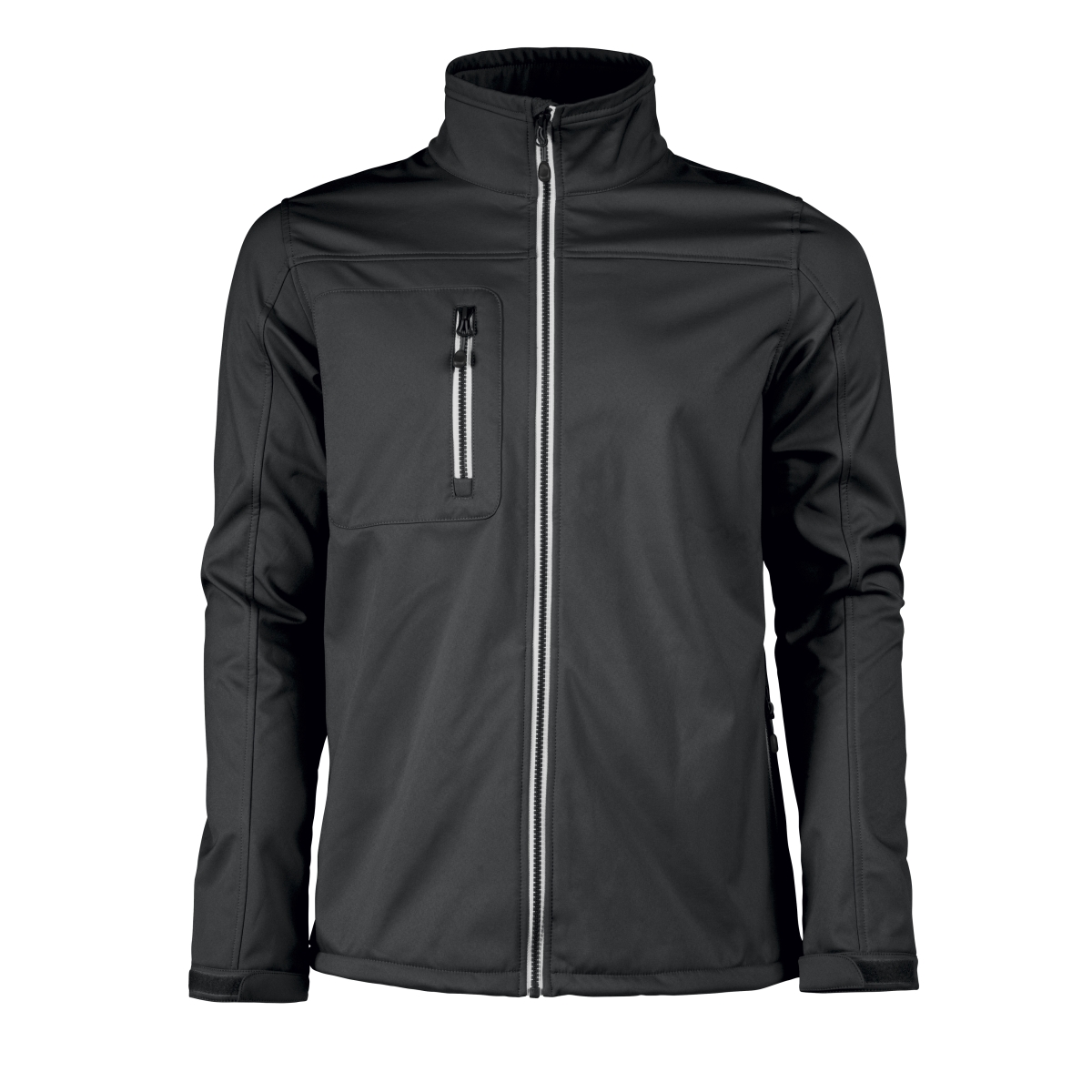 Vert Veste Softshell Hommes