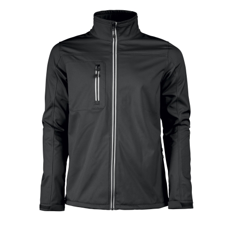 Vert Veste Softshell Hommes