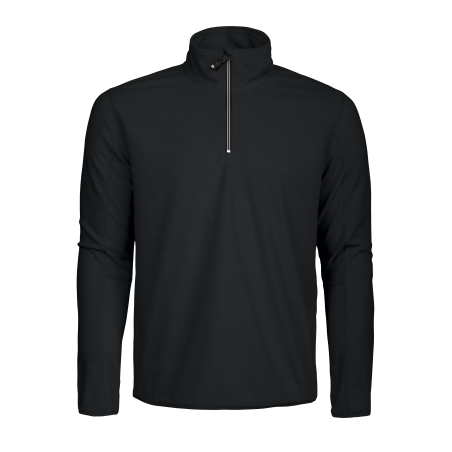 MELTON HALF ZIP