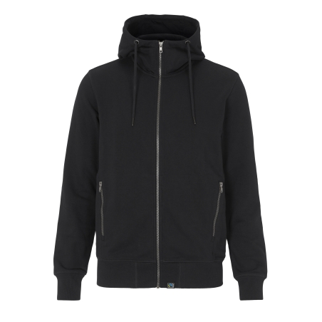 F. TERRY FULL ZIP HOOD MEN - CERTIFIÉ GOTS