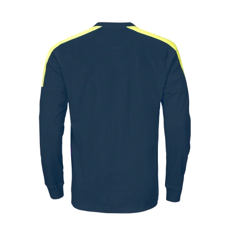 T-SHIRT MANCHES LONGUES BANDES FLUO