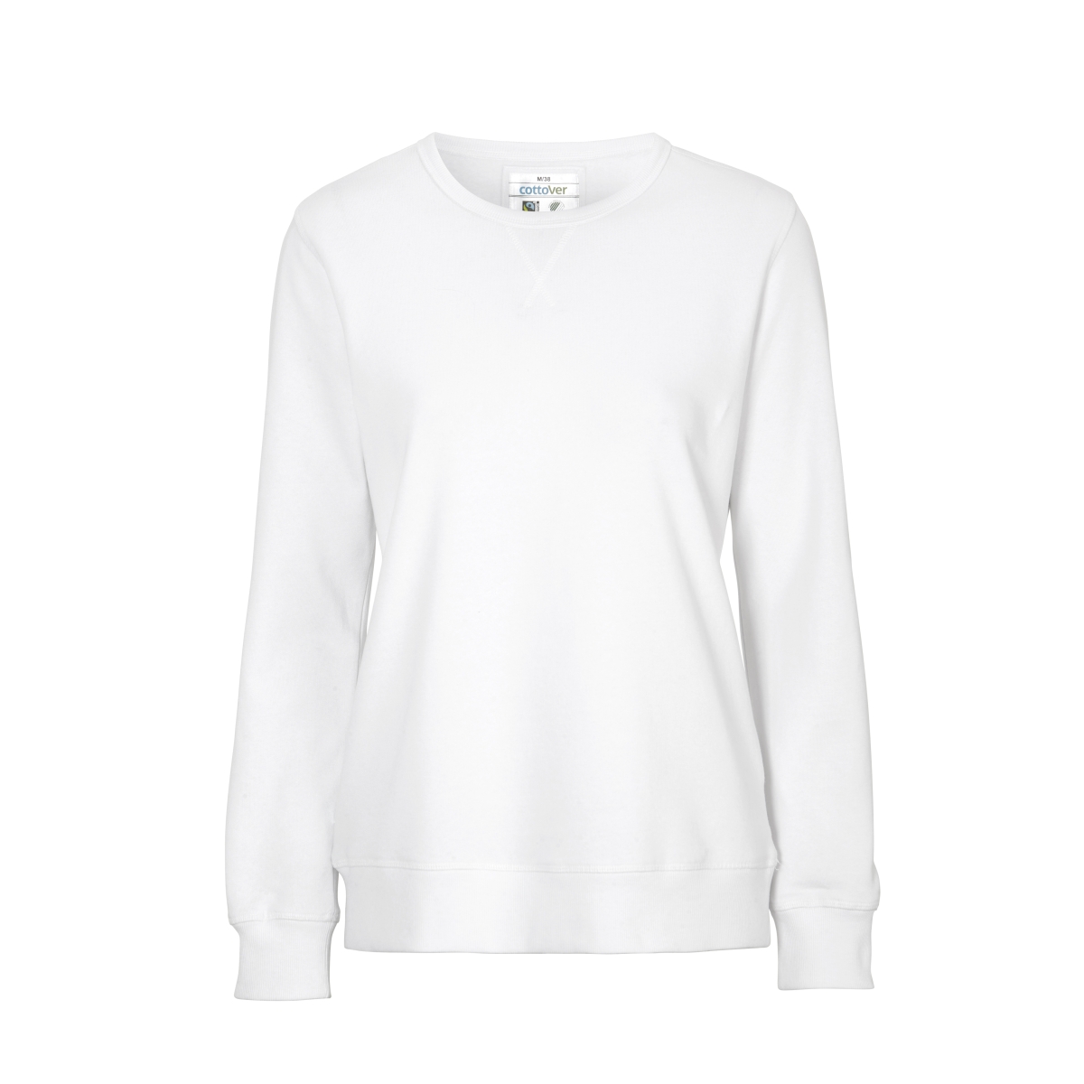 SWEATSHIRT COL ROND FEMME - CERTIFIÉ GOTS