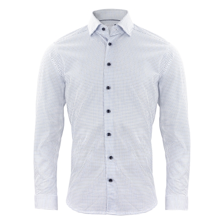 IB131 Pique Knit Chemise Slim Fit Hommes