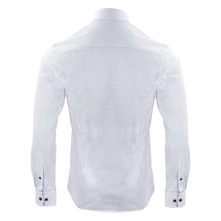 IB131 Pique Knit Chemise Slim Fit Hommes