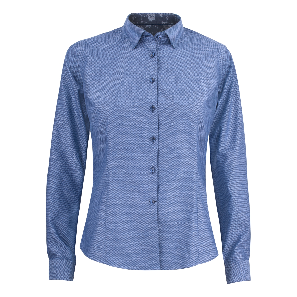 PB144 Brushed Jacquard Chemise Femmes
