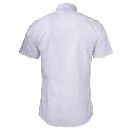 YB50 Twill S/S Chemise Slim Fit Hommes