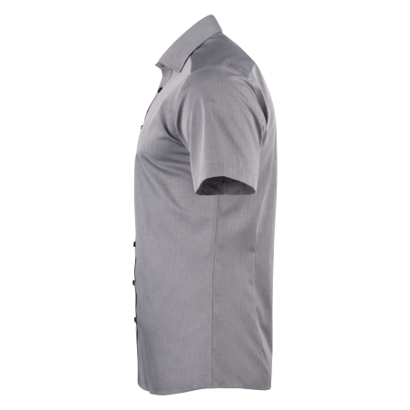 YB50 Twill S/S Chemise Slim Fit Hommes