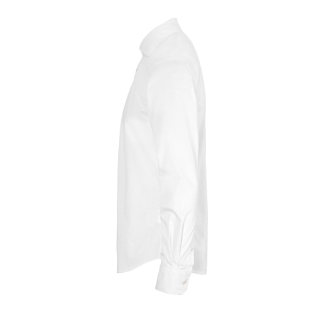 CHEMISE TWILL SLIM FIT HOMME - CERTIFIÉ GOTS