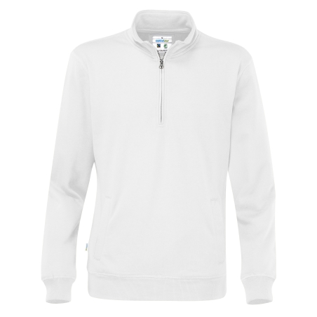 SWEATSHIRT COL ZIPPÉ UNISEX - CERTIFIÉ GOTS