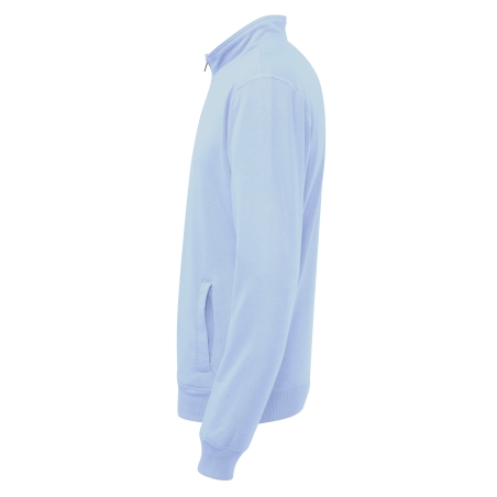 SWEATSHIRT COL ZIPPÉ UNISEX - CERTIFIÉ GOTS