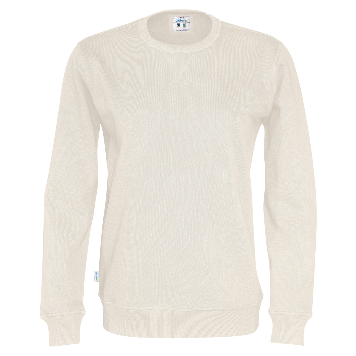 SWEATSHIRT COL ROND HOMME - CERTIFIÉ GOTS