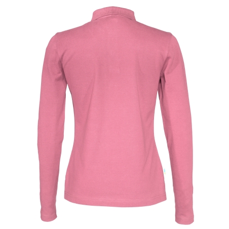 POLO PIQUE MANCHES LONGUES FEMME - CERTIFIÉ GOTS