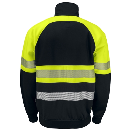 6120 SWEATSHIRT FULL ZIP - EN ISO 20471 CLASSE 1