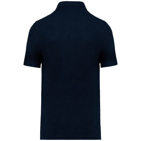 Polo écoresponsable maille gaufrée homme