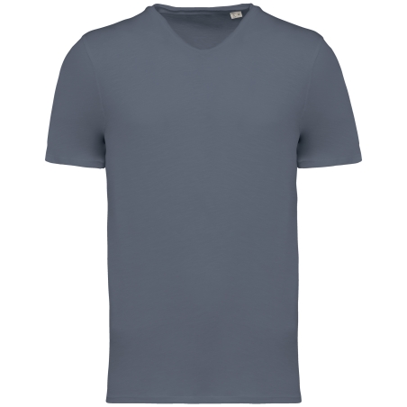 T-shirt écoresponsable slub bords francs homme