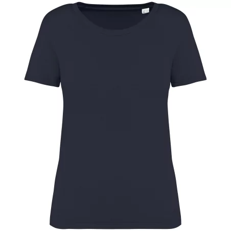 T-shirt écoresponsable délavé femme