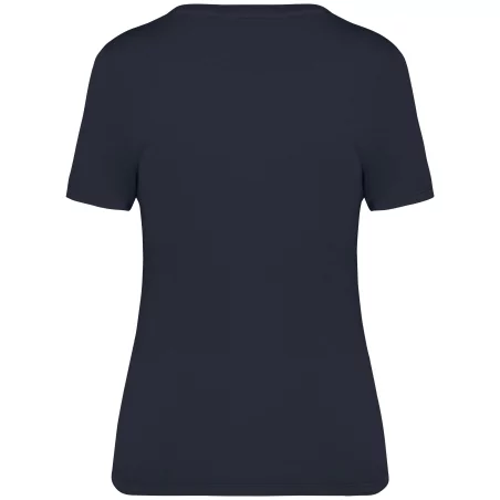 T-shirt écoresponsable délavé femme