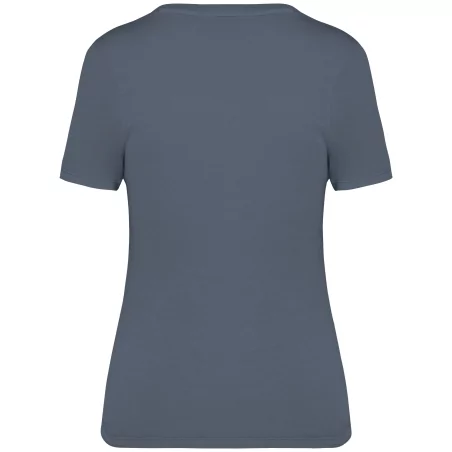 T-shirt écoresponsable délavé femme