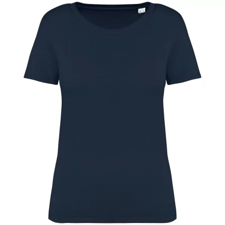 T-shirt écoresponsable délavé femme