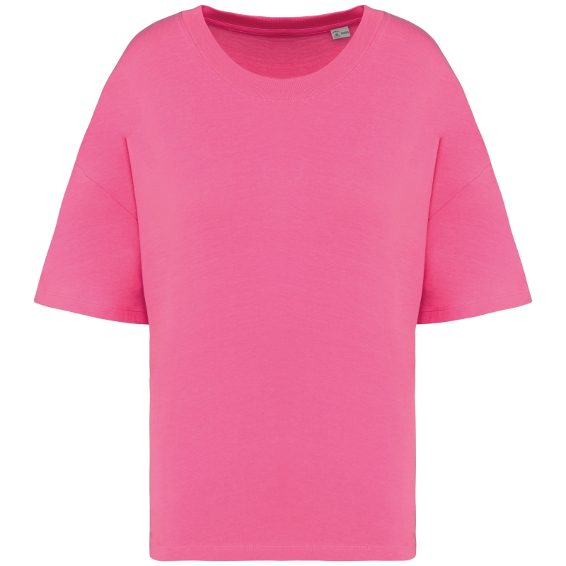 T-shirt écoresponsable oversize femme