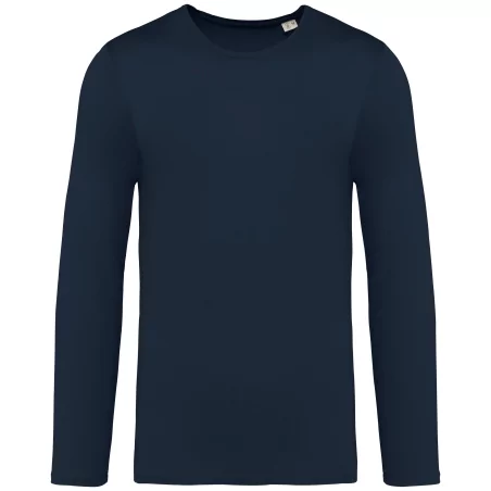 T-shirt écoresponsable délavé manches longues unisexe