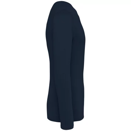 T-shirt écoresponsable délavé manches longues unisexe