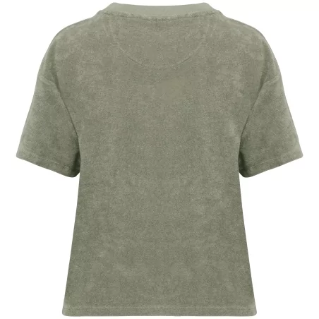 T-shirt écoresponsable en éponge femme