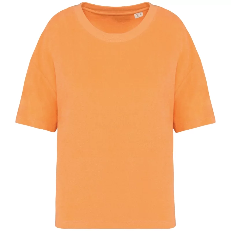 T-shirt écoresponsable en éponge femme