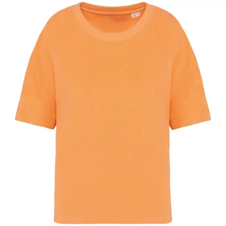 T-shirt écoresponsable en éponge femme
