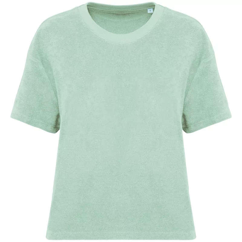 T-shirt écoresponsable en éponge femme