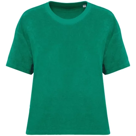T-shirt écoresponsable en éponge femme