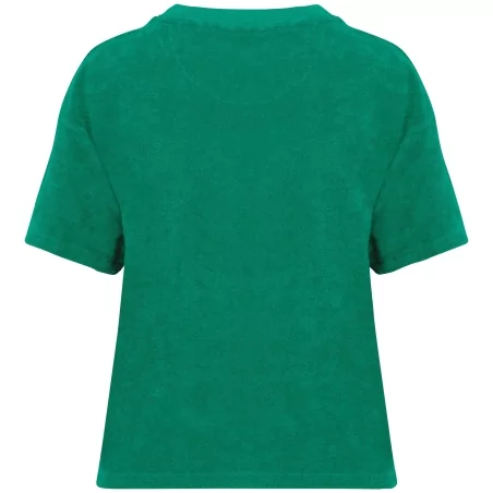 T-shirt écoresponsable en éponge femme