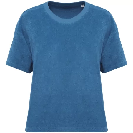 T-shirt écoresponsable en éponge femme