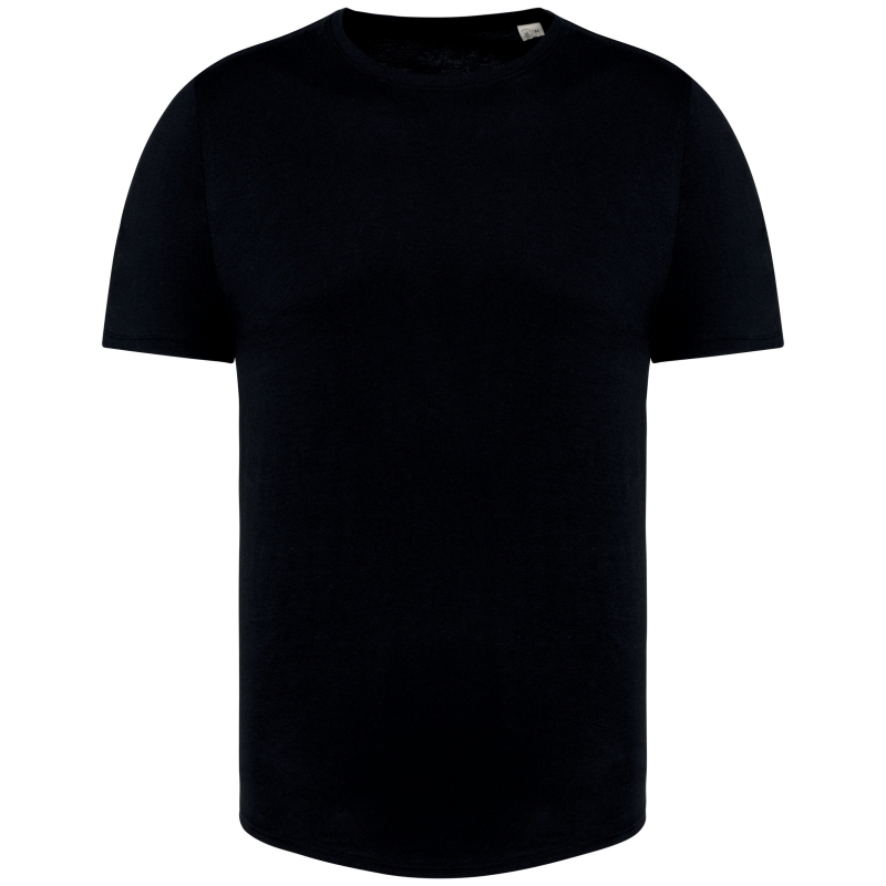 T-shirt écoresponsable bas arrondi homme