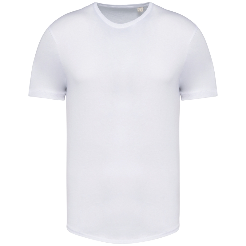 T-shirt écoresponsable bas arrondi homme