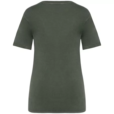 T-shirt écoresponsable délavé femme