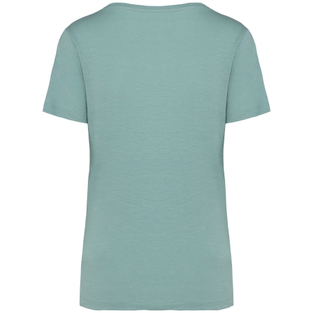 T-shirt écoresponsable slub femme