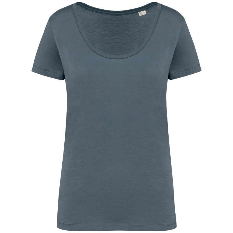 T-shirt écoresponsable slub femme